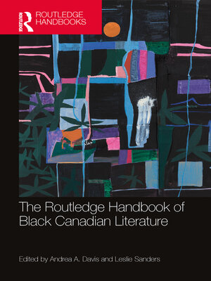 cover image of The Routledge Handbook of Black Canadian Literature